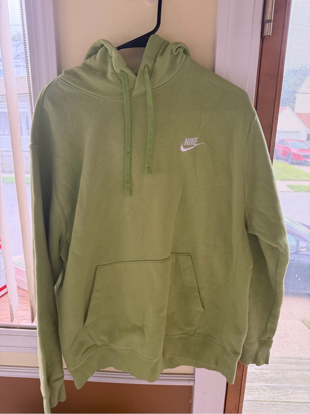 Women’s Nike Light Green Pullover Hoodie